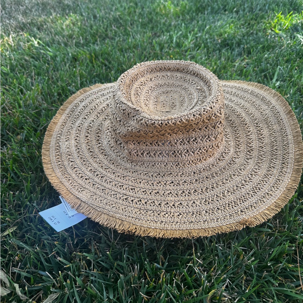 Abercrombie & Fitch Tan Woven Hat